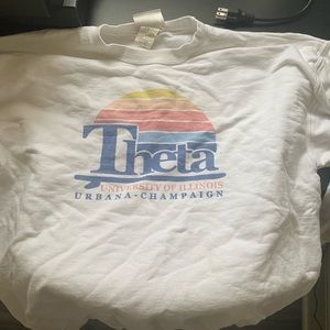 Kappa Alpha Theta UIUC Patagonia inspired crewneck